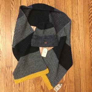 Camel Active Men’s Winter Scarf + Hat Set